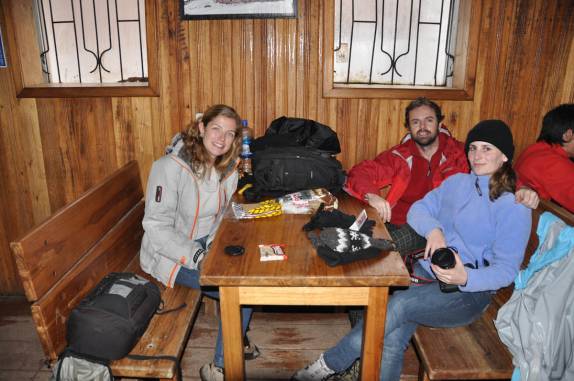 Dentro do confortável refúgio do vulcão Cotopaxi, no Equador